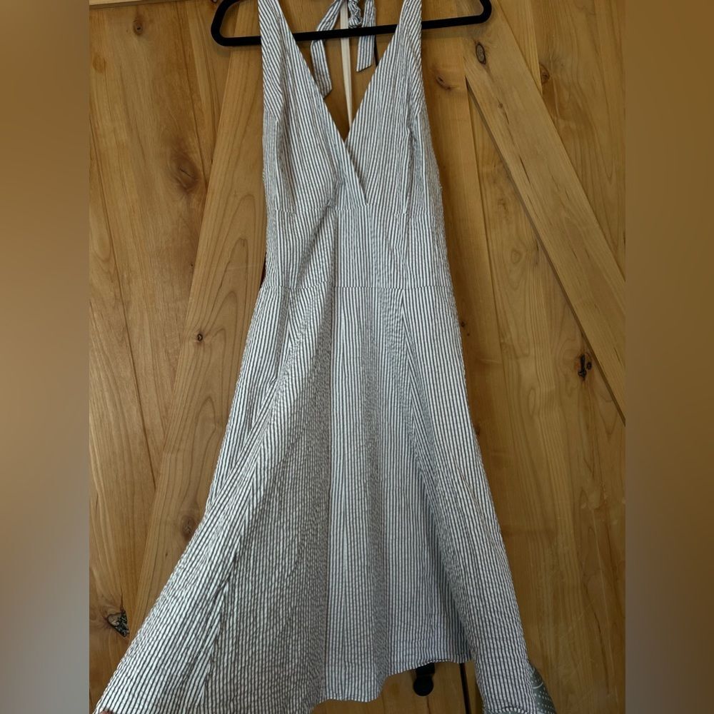 Striped Halter Dress